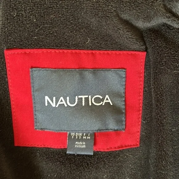 Nautica Red Heavyweight Jacket Size S - Picture 10 of 11